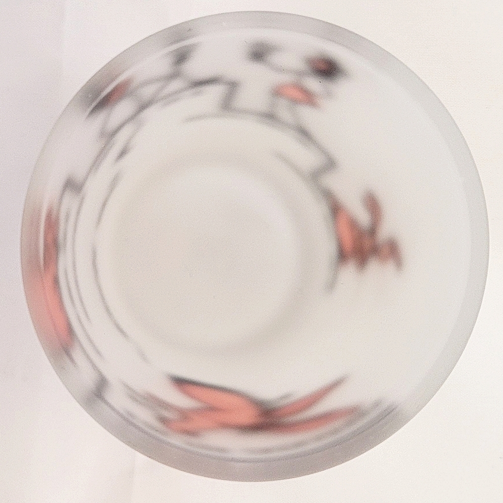 1950s Hazel Atlas Say When Frosted Shot Glass - Picture 5 of 7